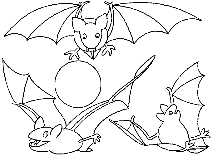 Dibujo gratuito Murciélago #2055 de la coleccion Animales para imprimir