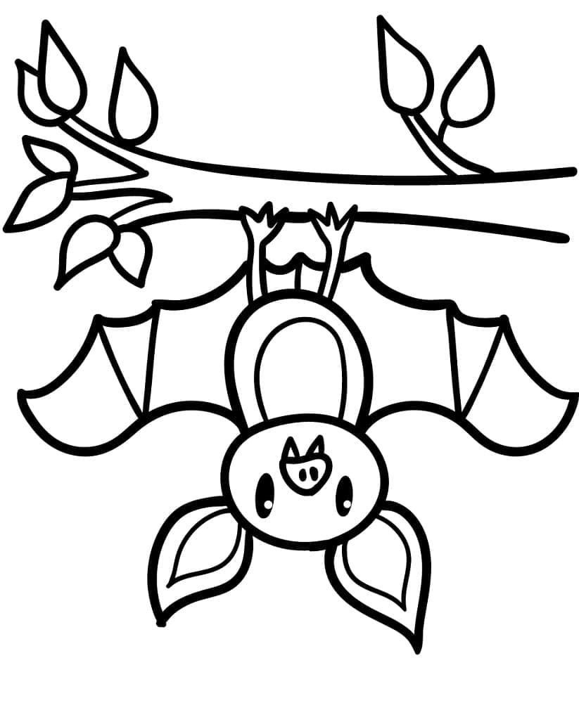 Dibujo gratuito Murciélago #212496 de la coleccion Animales para imprimir