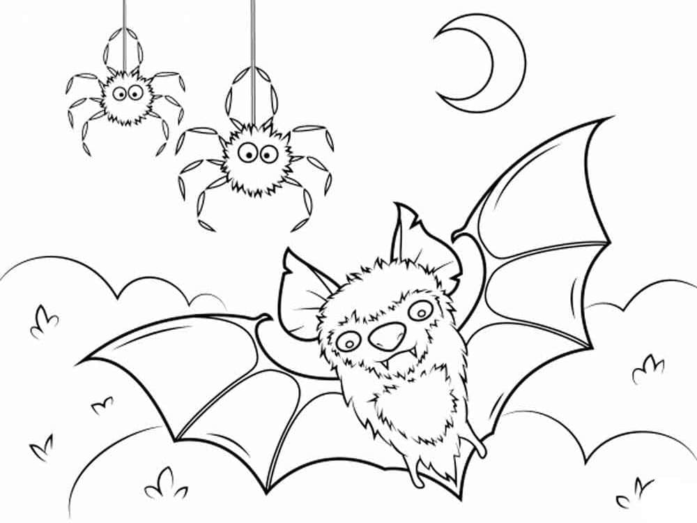 Dibujo gratuito Murciélago #212500 de la coleccion Animales para imprimir