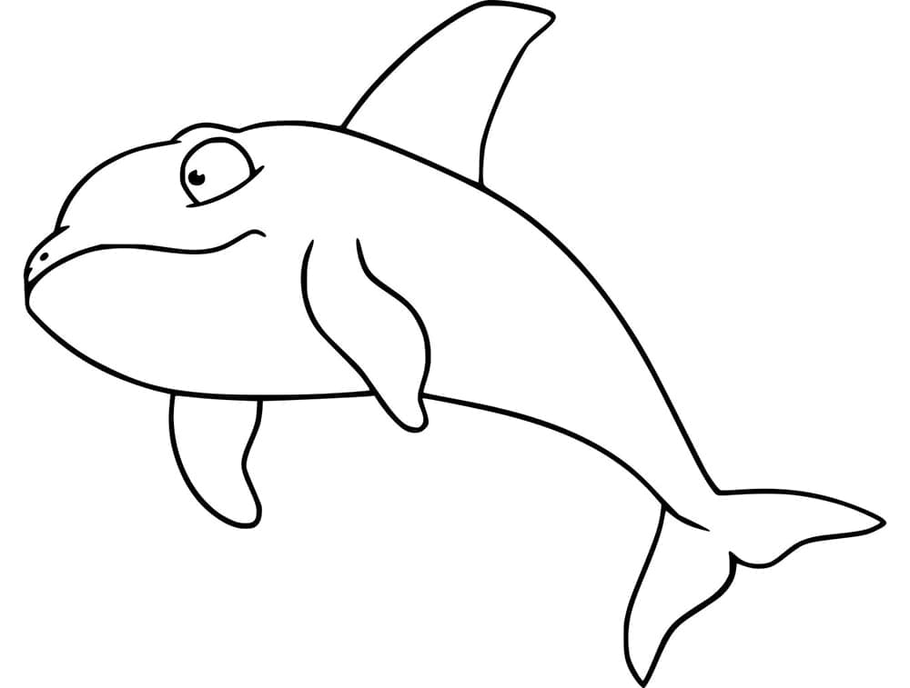 Dibujo gratuito Orca #213449 de la coleccion Animales para imprimir