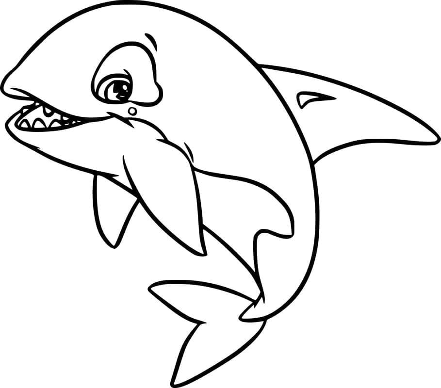 Dibujo gratuito Orca #213466 de la coleccion Animales para imprimir