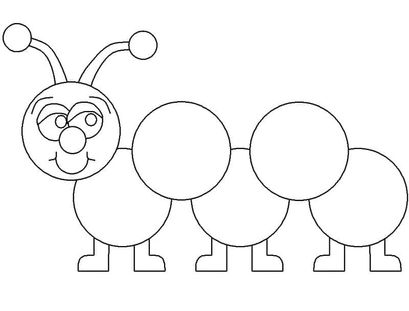 Dibujo gratuito Oruga #210369 de la coleccion Animales para imprimir