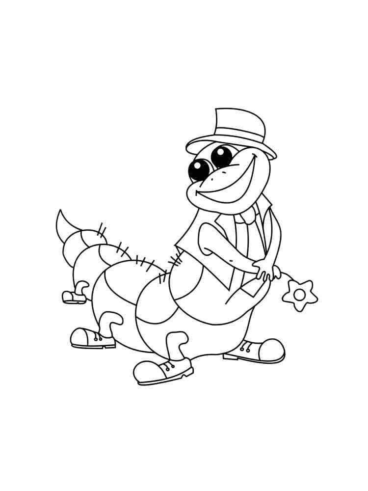 Dibujo gratuito Oruga #210373 de la coleccion Animales para imprimir