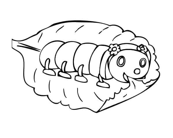 Dibujo gratuito Oruga #210387 de la coleccion Animales para imprimir