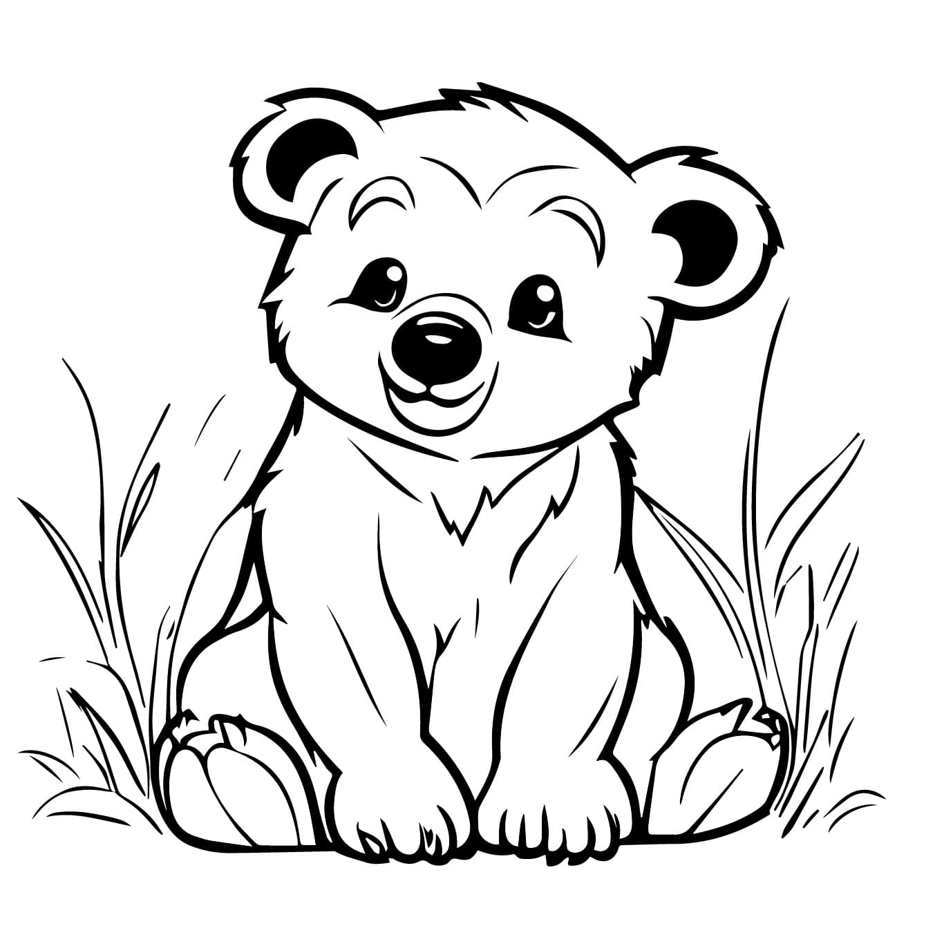 Dibujo gratuito Osito #214464 de la coleccion Animales para imprimir