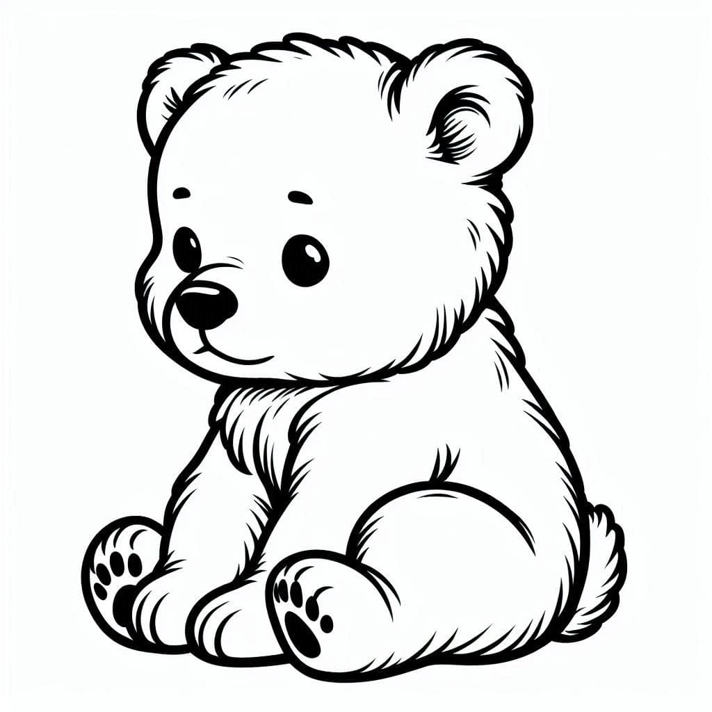 Dibujo gratuito Osito #214472 de la coleccion Animales para imprimir