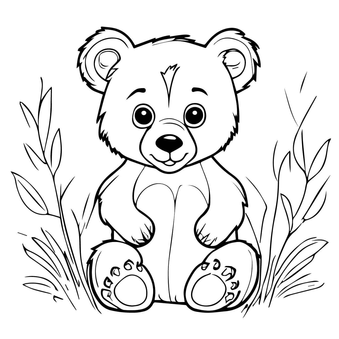 Dibujo gratuito Osito #214478 de la coleccion Animales para imprimir
