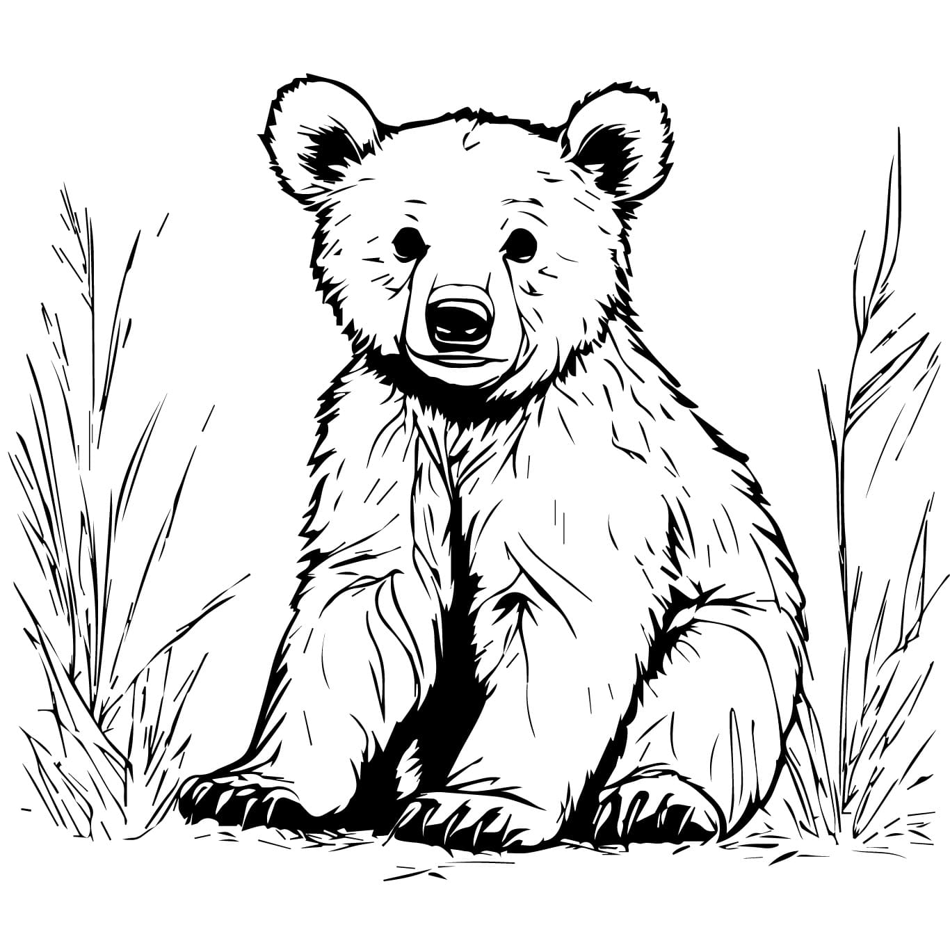 Dibujo gratuito Osito #214479 de la coleccion Animales para imprimir
