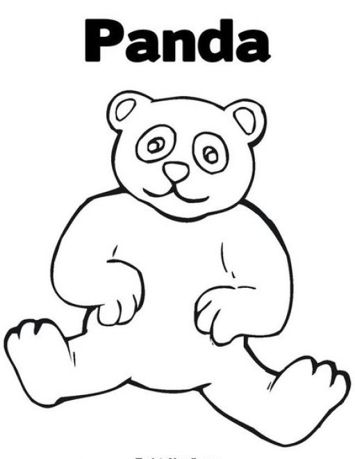 Dibujo para colorear: Panda (Animales) #12478 - Dibujos para Colorear e Imprimir Gratis
