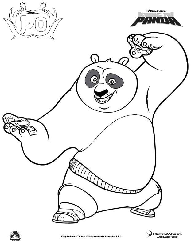 Dibujo para colorear: Panda (Animales) #12484 - Dibujos para Colorear e Imprimir Gratis