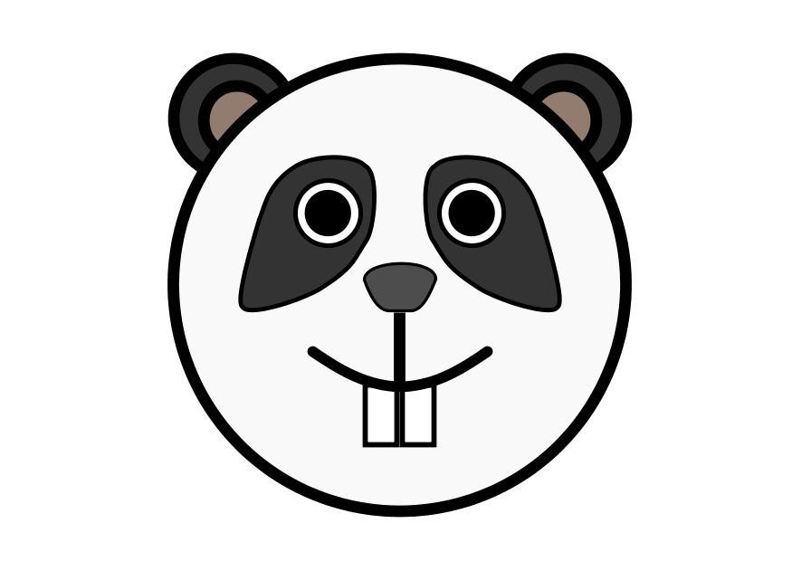 Dibujo para colorear: Panda (Animales) #12554 - Dibujos para Colorear e Imprimir Gratis