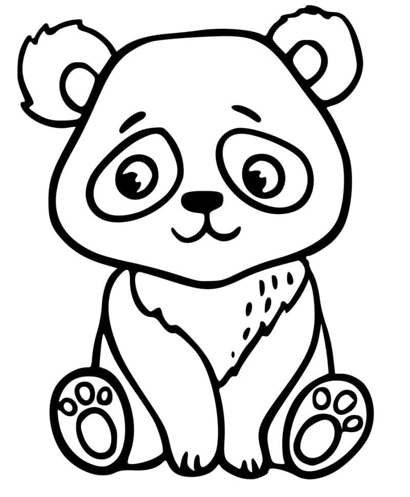 Dibujo gratuito Panda #175222 de la coleccion Animales para imprimir Dibujo gratuito Panda #175222 de la coleccion Animales para imprimir