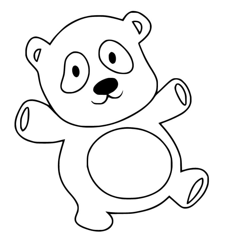 Dibujo gratuito Panda #216920 de la coleccion Animales para imprimir