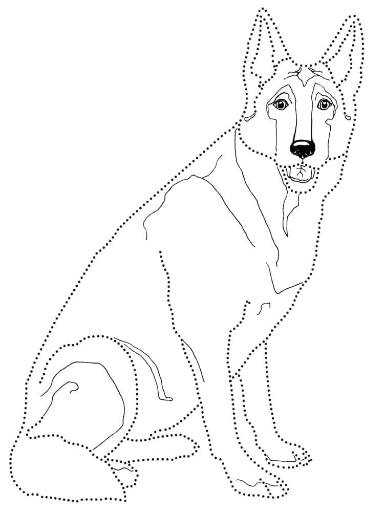 Dibujo gratuito Pastor Alemán #214081 de la coleccion Animales para imprimir Dibujo gratuito Pastor Alemán #214081 de la coleccion Animales para imprimir