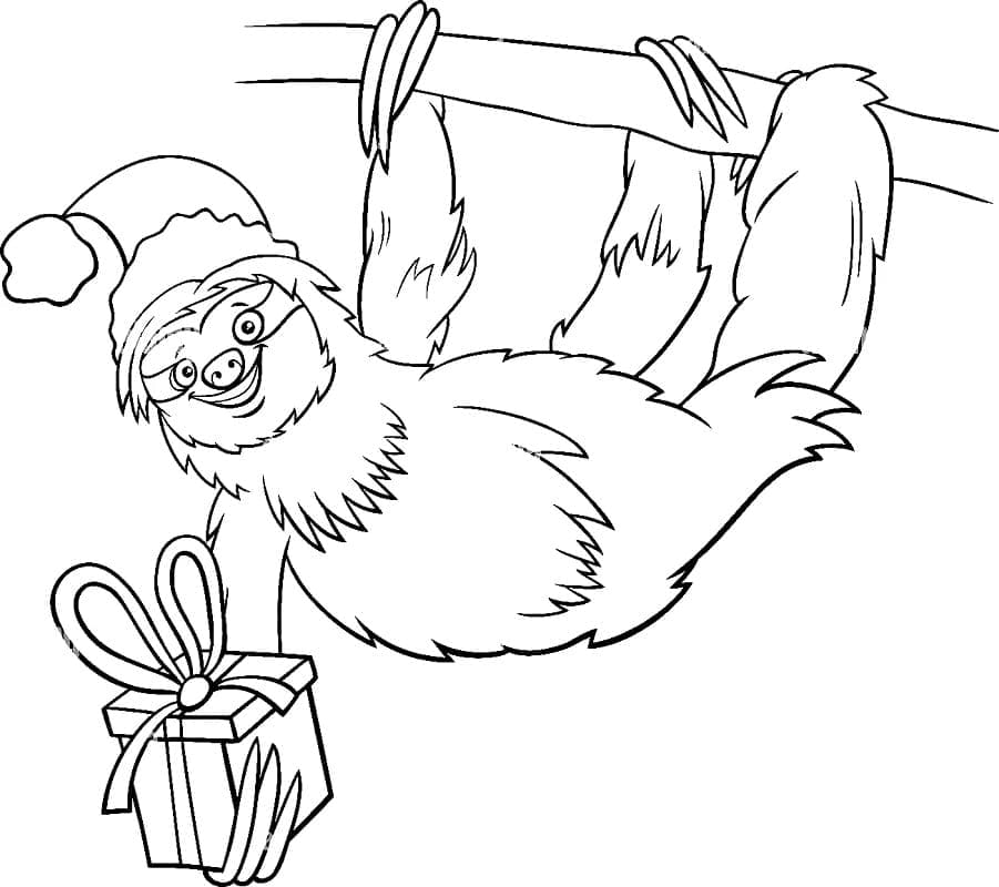 Dibujo gratuito Perezoso #210425 de la coleccion Animales para imprimir