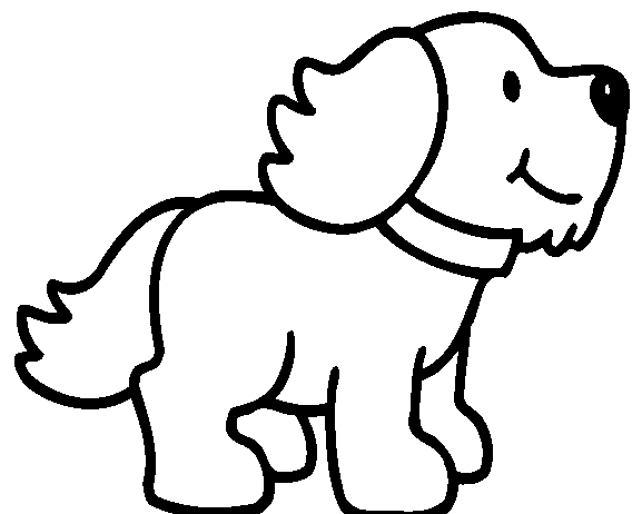 Dibujo para colorear: Perro (Animales) #20 - Dibujos para Colorear e Imprimir Gratis