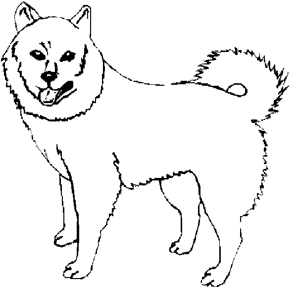 Dibujo para colorear: Perro (Animales) #3103 - Dibujos para Colorear e Imprimir Gratis