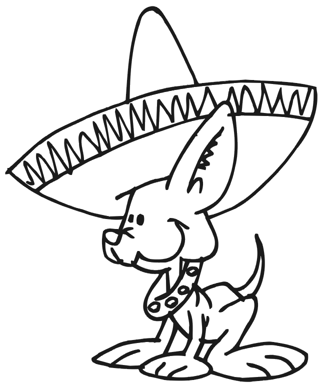 Dibujo para colorear: Perro (Animales) #3122 - Dibujos para Colorear e Imprimir Gratis