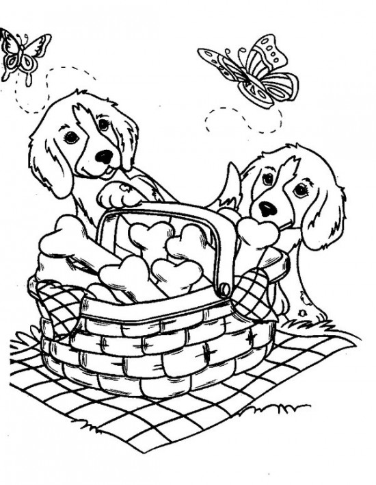 Dibujo para colorear: Perro (Animales) #3144 - Dibujos para Colorear e Imprimir Gratis