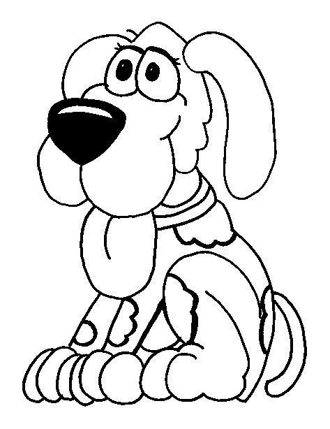 Dibujo para colorear: Perro (Animales) #3145 - Dibujos para Colorear e Imprimir Gratis