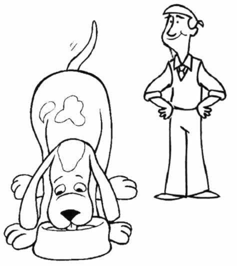 Dibujo para colorear: Perro (Animales) #3196 - Dibujos para Colorear e Imprimir Gratis