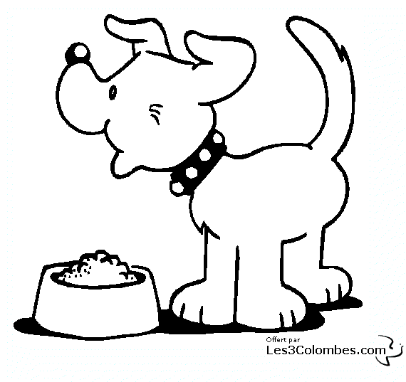 Dibujo para colorear: Perro (Animales) #3202 - Dibujos para Colorear e Imprimir Gratis