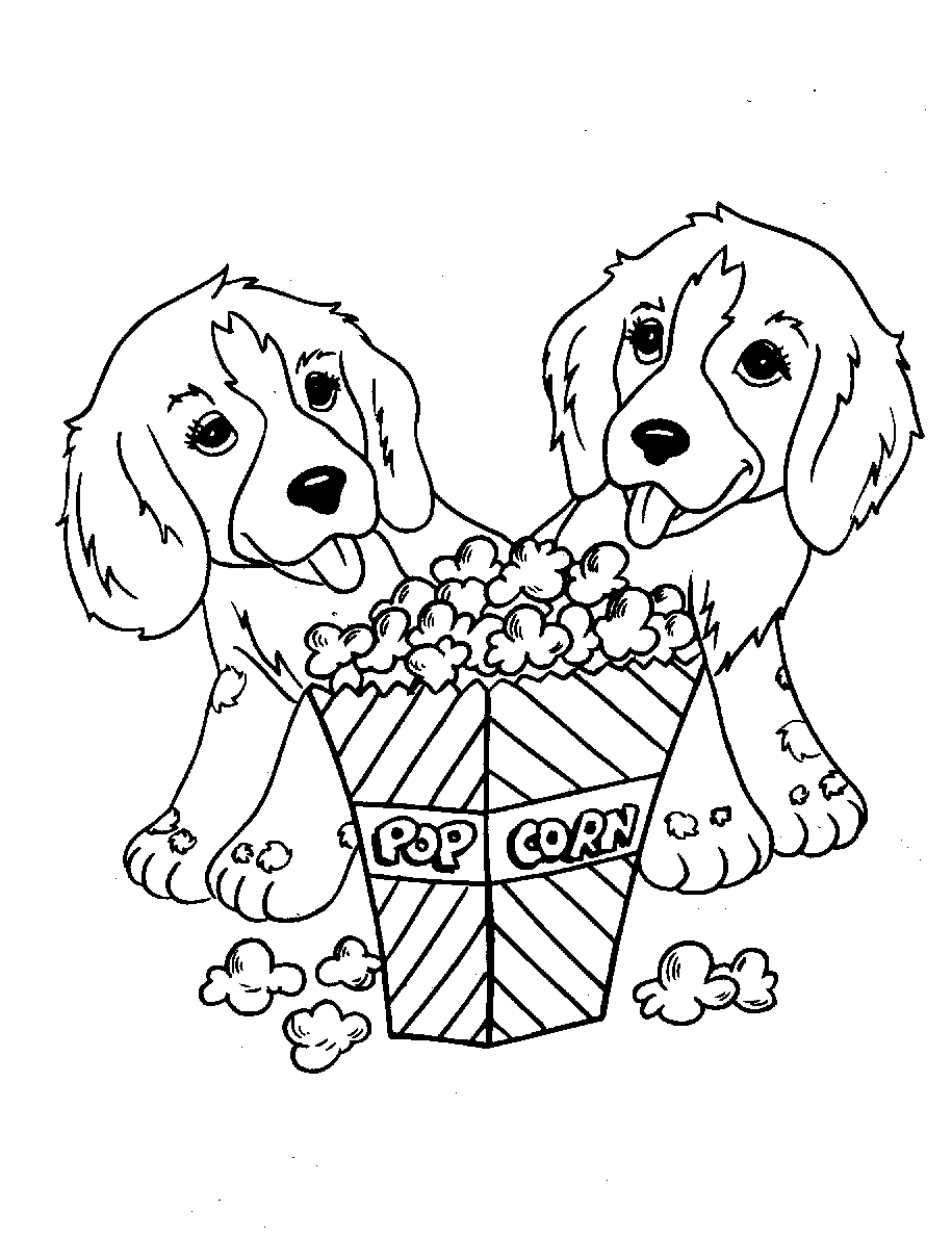 Dibujo para colorear: Perro (Animales) #3207 - Dibujos para Colorear e Imprimir Gratis