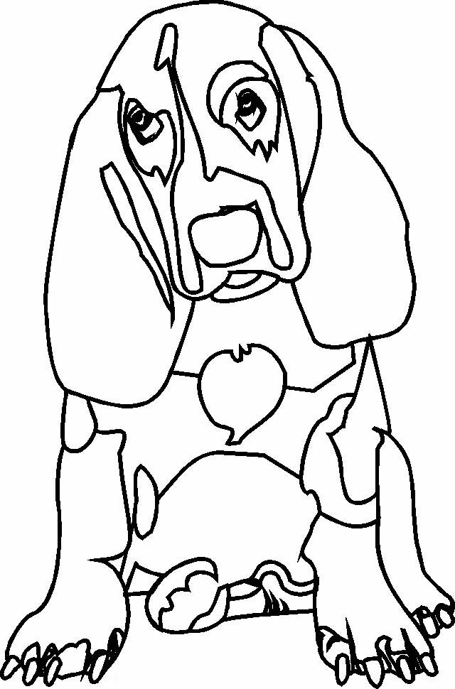 Dibujo para colorear: Perro (Animales) #3208 - Dibujos para Colorear e Imprimir Gratis