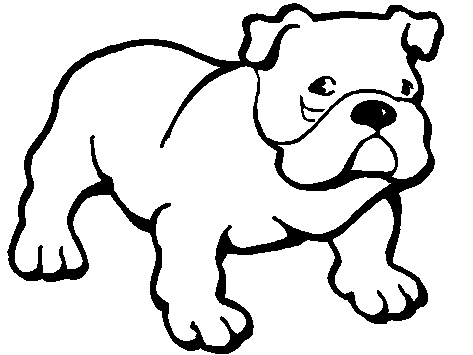  Dibujos de Perro (Animales) para colorear y pintar – Páginas para imprimir