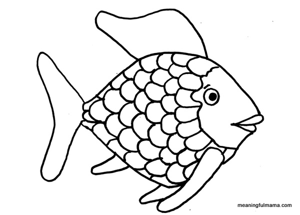 Dibujo para colorear: Pescado (Animales) #17030 - Dibujos para Colorear e Imprimir Gratis