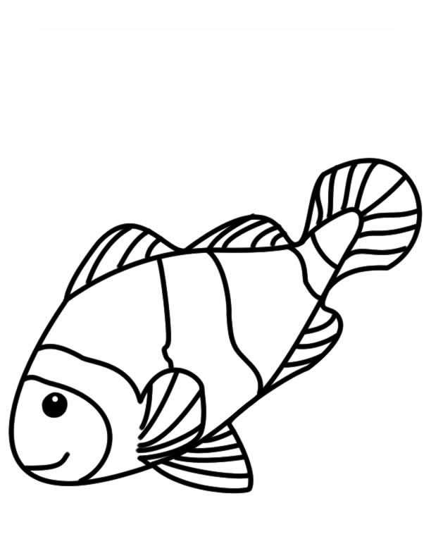 Dibujo para colorear: Pescado (Animales) #17038 - Dibujos para Colorear e Imprimir Gratis