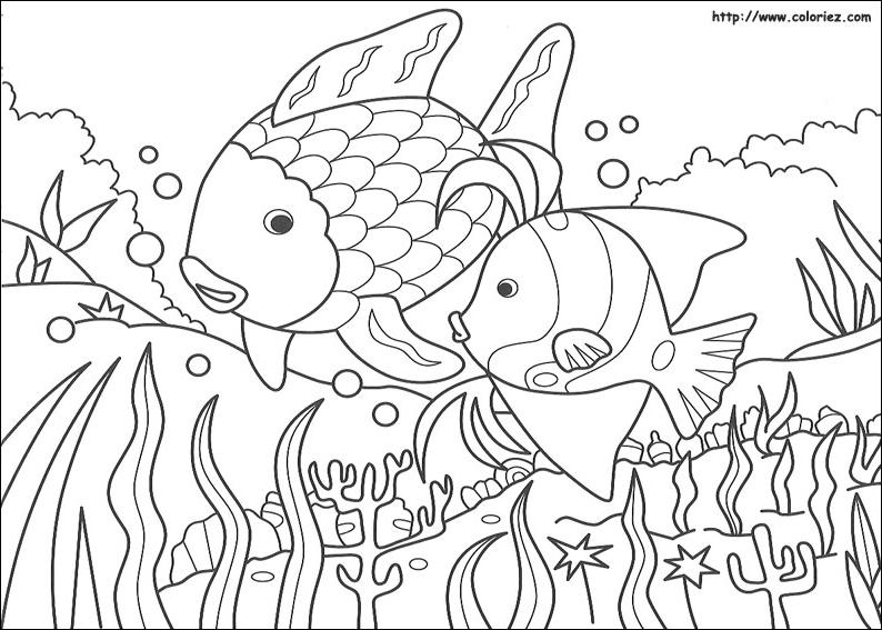 Dibujo para colorear: Pescado (Animales) #17049 - Dibujos para Colorear e Imprimir Gratis