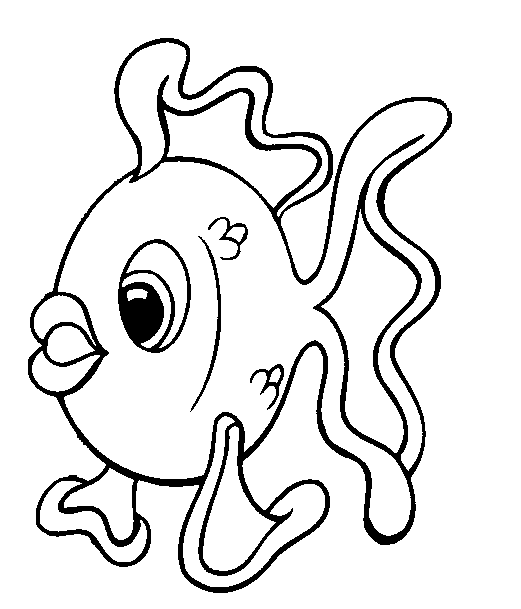 Dibujo para colorear: Pescado (Animales) #17068 - Dibujos para Colorear e Imprimir Gratis