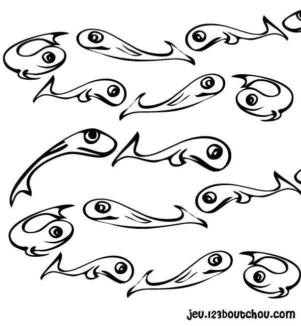 Dibujo para colorear: Pescado (Animales) #17084 - Dibujos para Colorear e Imprimir Gratis