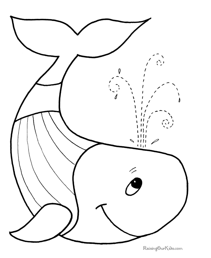 Dibujo para colorear: Pescado (Animales) #17106 - Dibujos para Colorear e Imprimir Gratis