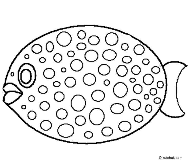 Dibujo para colorear: Pescado (Animales) #17156 - Dibujos para Colorear e Imprimir Gratis