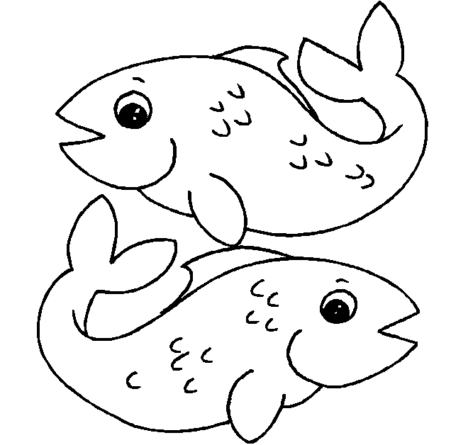 Dibujo para colorear: Pescado (Animales) #17202 - Dibujos para Colorear e Imprimir Gratis