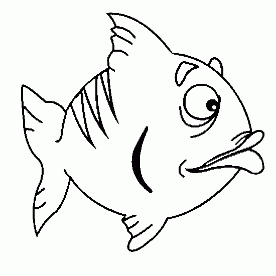 Dibujo para colorear: Pescado (Animales) #17212 - Dibujos para Colorear e Imprimir Gratis