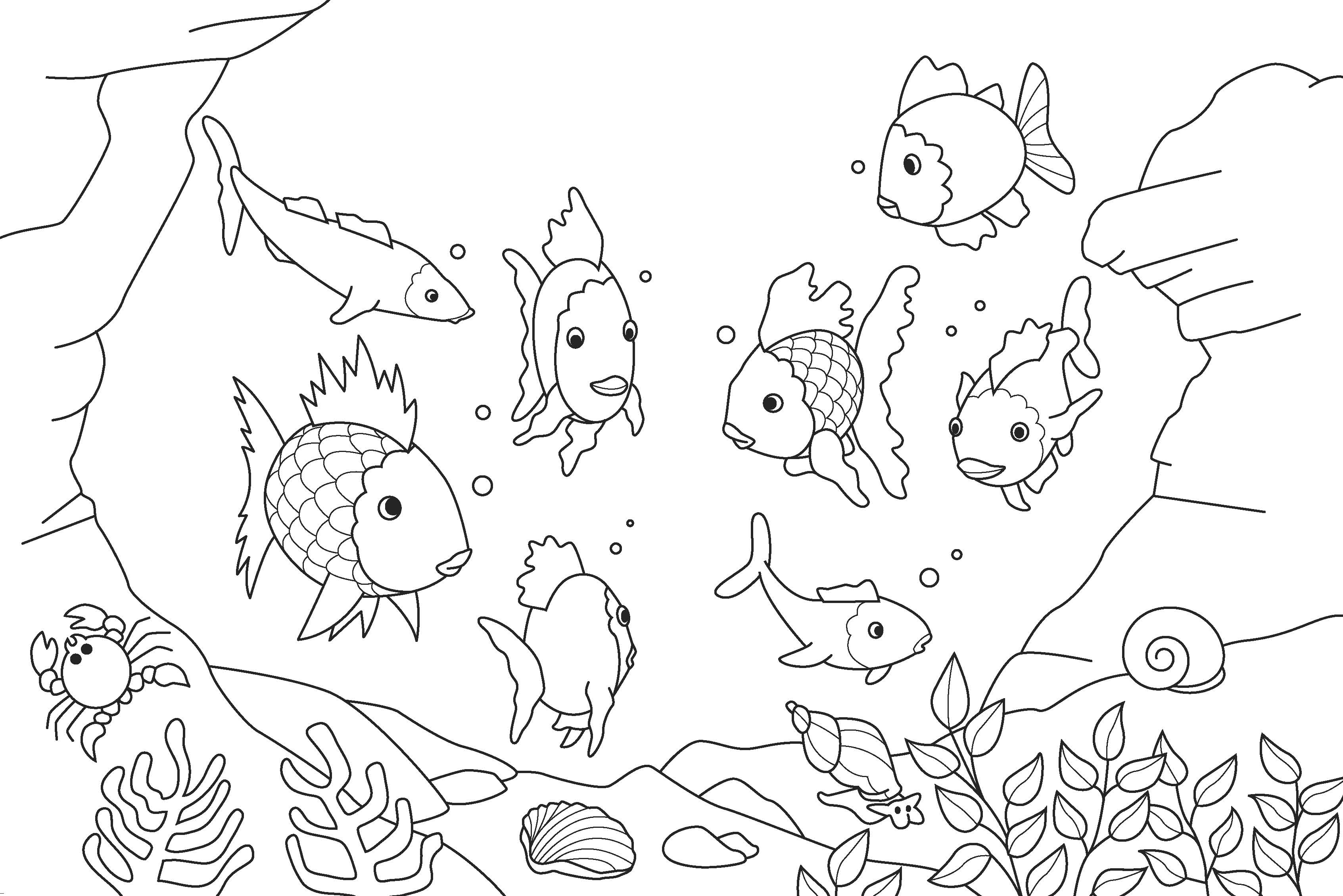 Dibujo gratuito Pez #17026 de la coleccion Animales para imprimir
