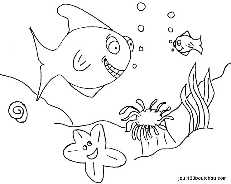 Dibujo gratuito Pez #17090 de la coleccion Animales para imprimir