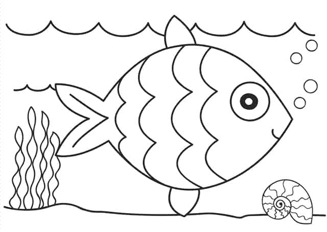 Dibujo gratuito Pez #175190 de la coleccion Animales para imprimir