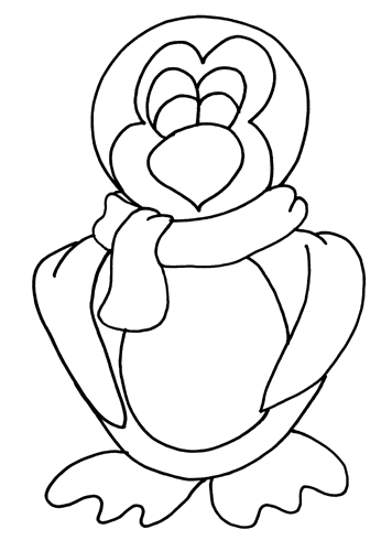 Dibujo para colorear: Pingüino (Animales) #16870 - Dibujos para Colorear e Imprimir Gratis