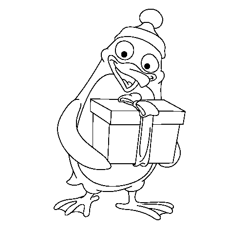 Dibujo para colorear: Pingüino (Animales) #16944 - Dibujos para Colorear e Imprimir Gratis