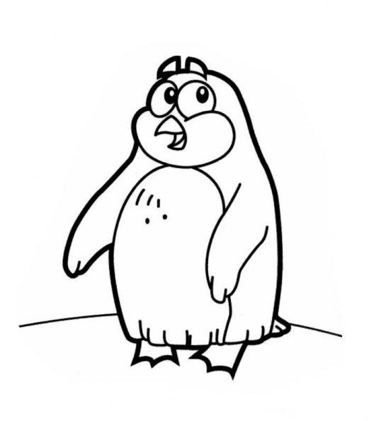 Dibujo para colorear: Pingüino (Animales) #16977 - Dibujos para Colorear e Imprimir Gratis