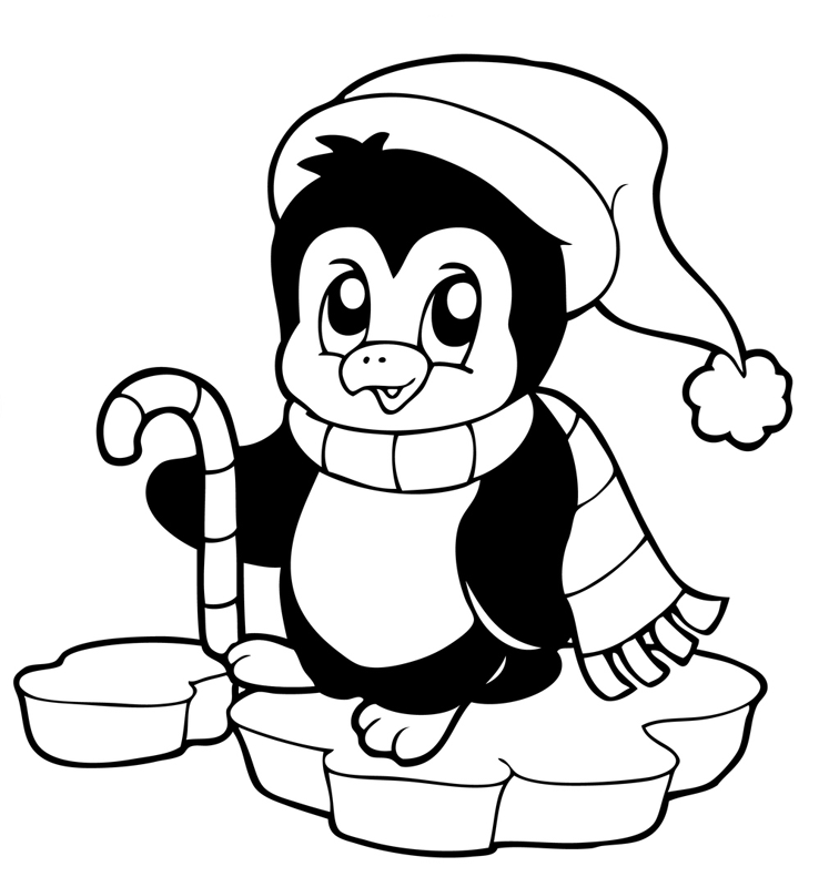 Dibujo para colorear: Pingüino (Animales) #17010 - Dibujos para Colorear e Imprimir Gratis