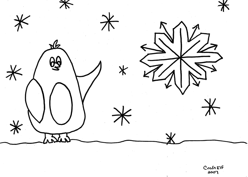 Dibujo para colorear: Pingüino (Animales) #17013 - Dibujos para Colorear e Imprimir Gratis