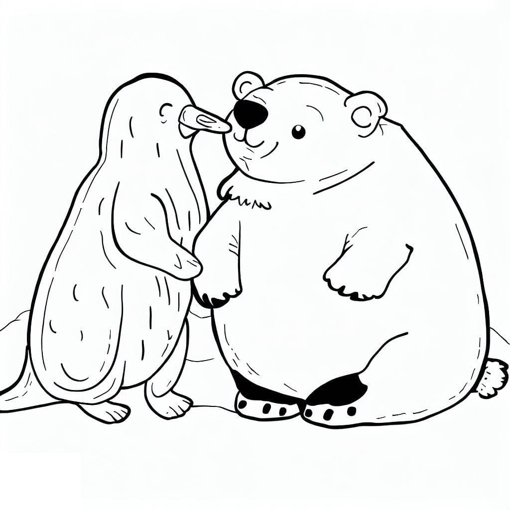 Dibujo gratuito Pingüino #186561 de la coleccion Animales para imprimir