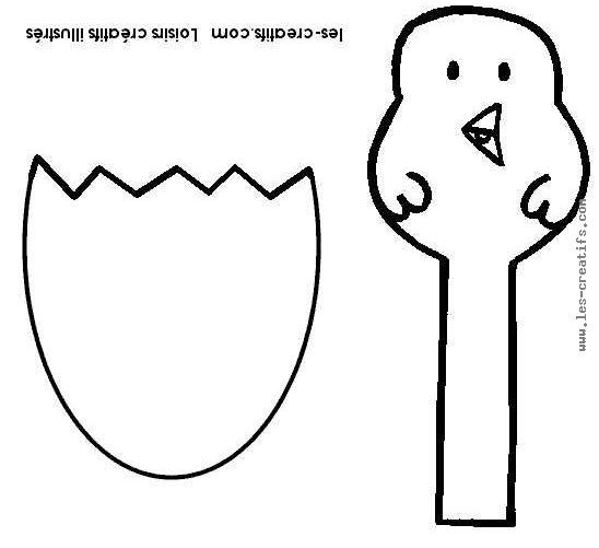 Dibujo gratuito Pollito #15433 de la coleccion Animales para imprimir