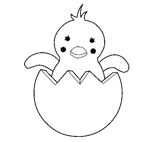 Dibujo gratuito Pollito #15446 de la coleccion Animales para imprimir