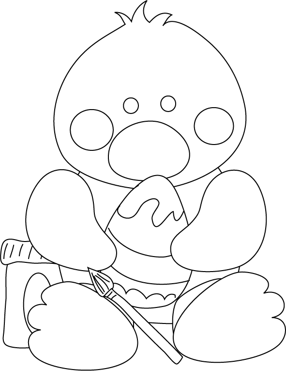 Dibujo gratuito Pollito #15496 de la coleccion Animales para imprimir